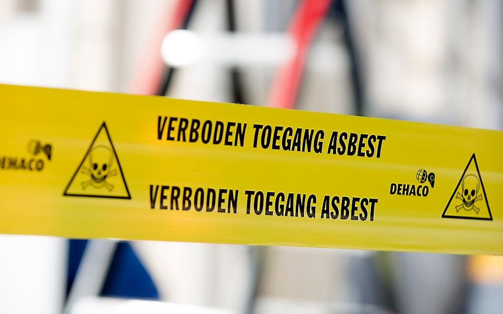 Bij afvalverwerker Vink in Barneveld schoot de asbestregistratie tekort, constateerden onderzoekers begin 2017. Hun onderzoeksrapport werd woensdag openbaar gemaakt. beeld ANP, Bart Maat