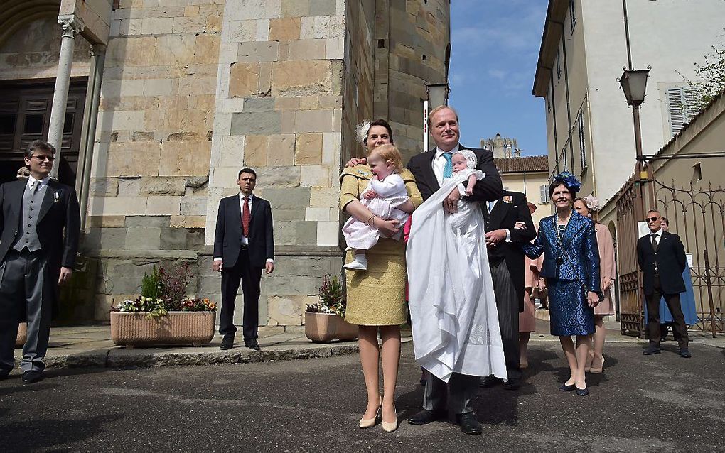 Prins Carlos en prinses Annemarie en hun dochters prinses Luisa Irene en prinses Cecilia. beeld ANP