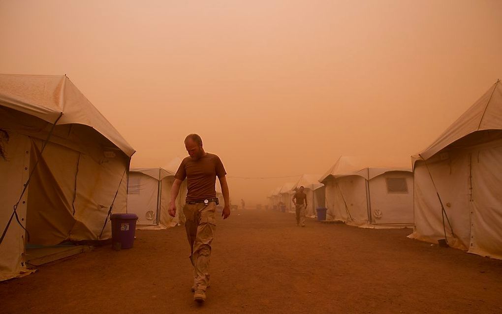 Nederlandse militairen in Mali. beeld ANP