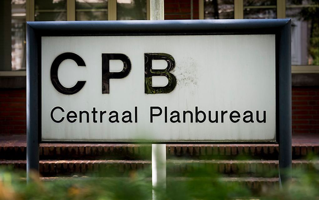 Het logo van CPB, Centraal Planbureau. beeld ANP