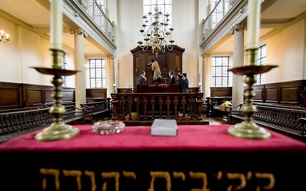 Een synagoge in Den Haag. beeld ANP, Valerie Kuypers