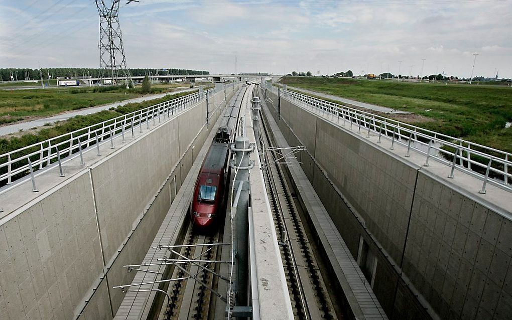 Trein als metro. beeld: ANP