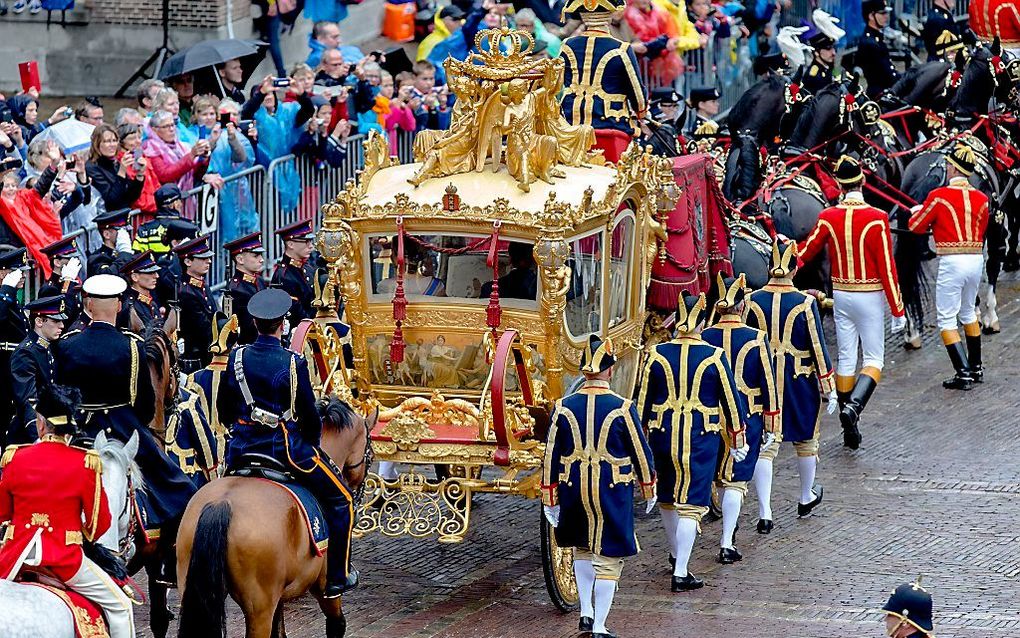 De kosten van de restauratie van de Gouden Koets worden voorlopig geraamd op 1,2 miljoen euro. beeld ANP