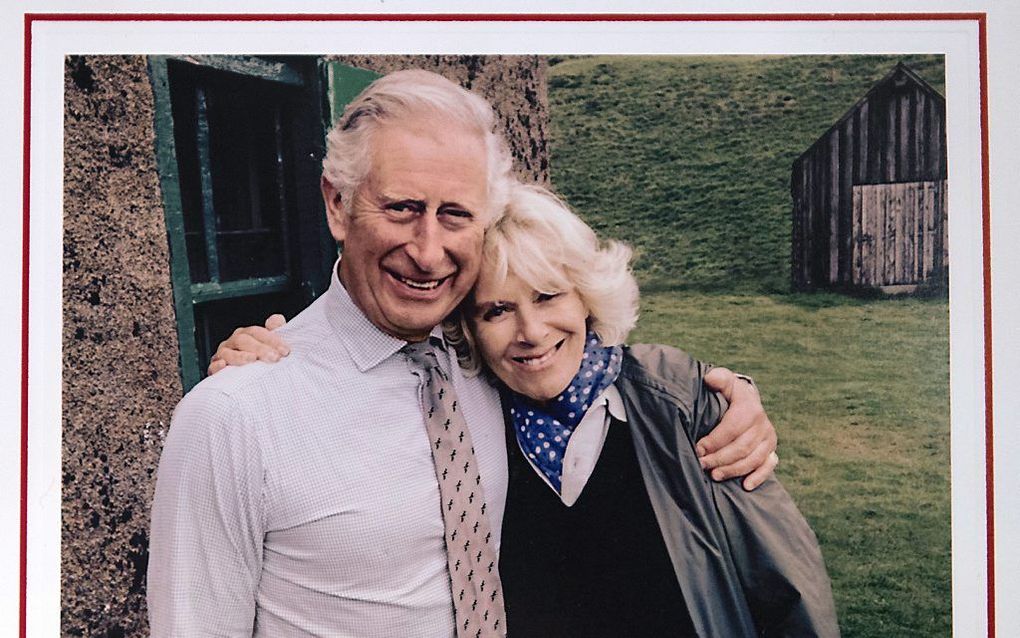 De Britse prins Charles en zijn echtgenote Camilla. beeld EPA