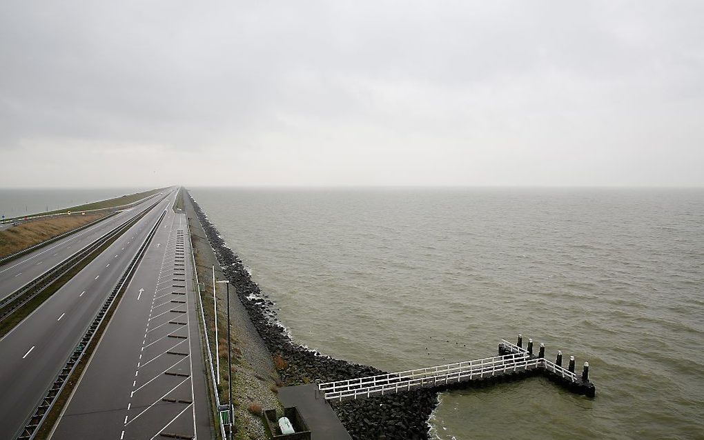 De Afsluitdijk. beeld ANP