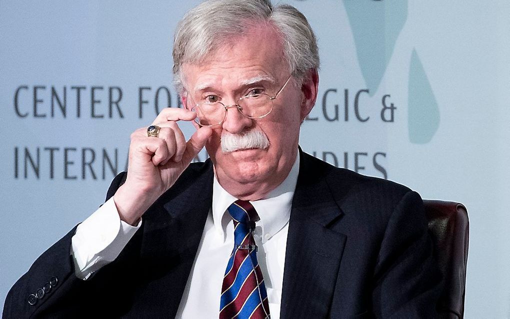 Voormalig nationaal veiligheidsadviseur John Bolton. beeld EPA