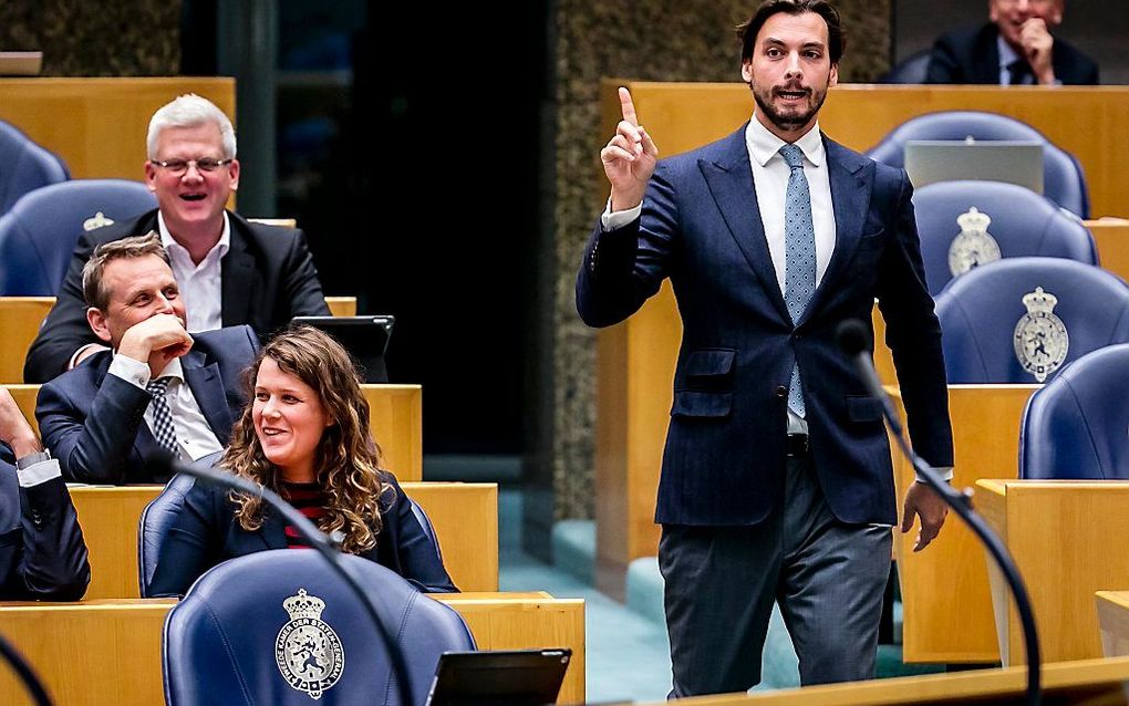 Debat in de Tweede Kamer. beeld ANP