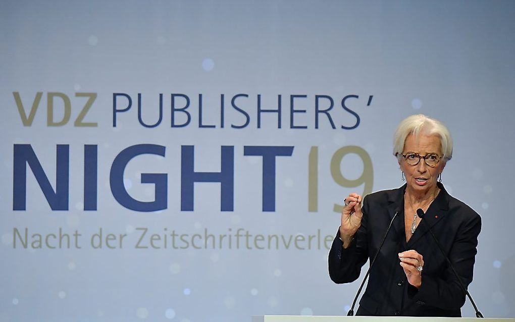 President Christine Lagarde van de Europese Centrale Bank (ECB). beeld AFP