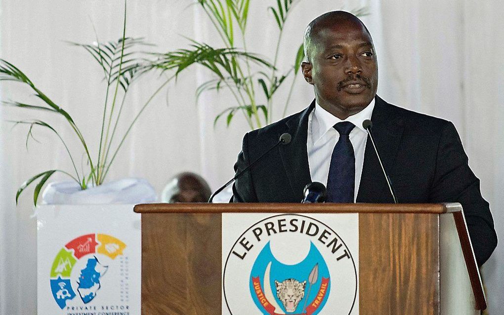 Joseph Kabila. beeld AFP