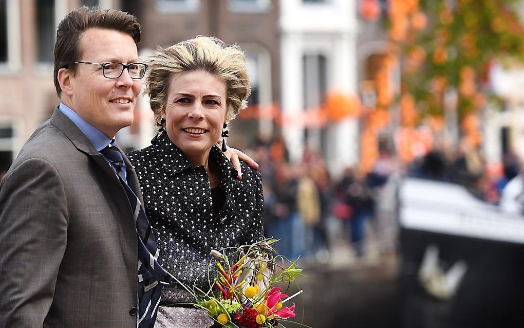 Prins Constantijn en prinses Laurentien. beeld ANP