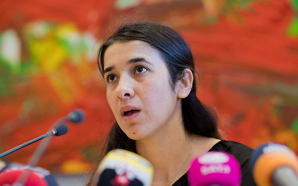 Nadia Murad Basee. beeld EPA