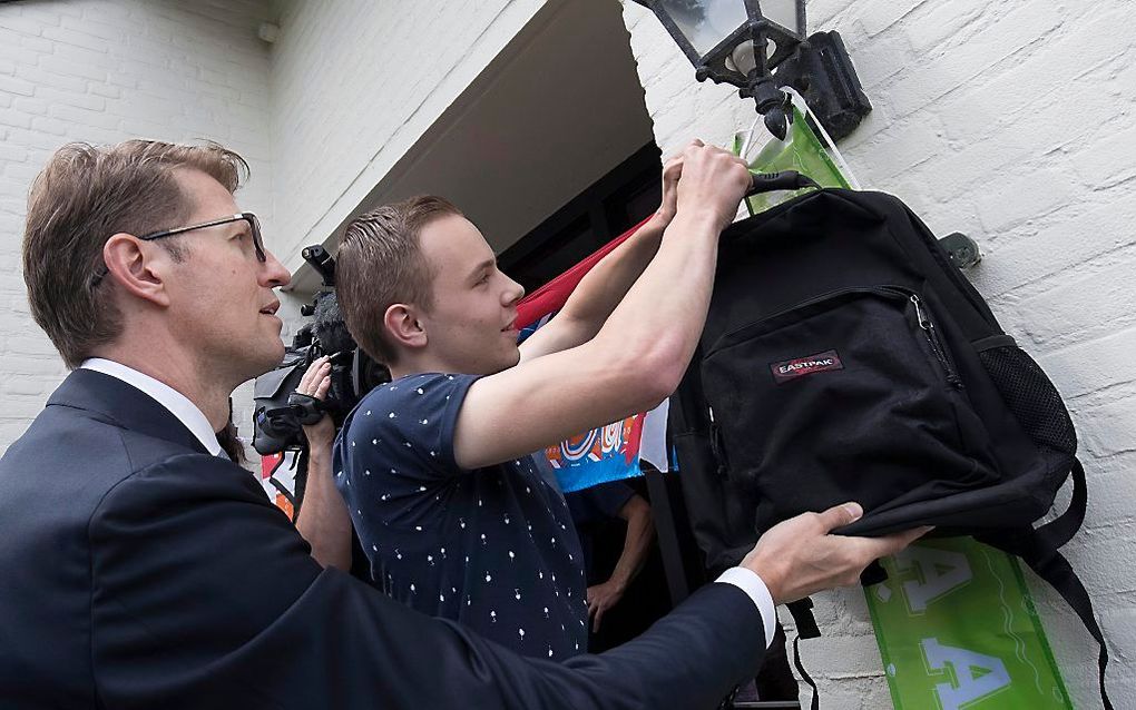 Ruud van Mierlo slaagde deze zomer cum laude. beeld ANP