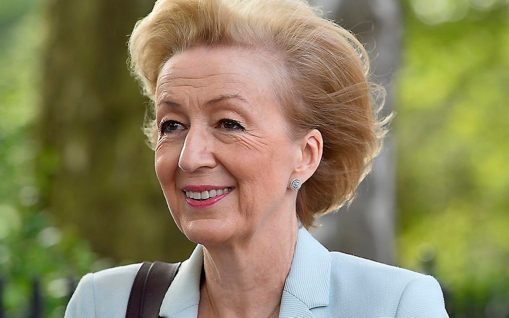 Leadsom. Beeld EPA