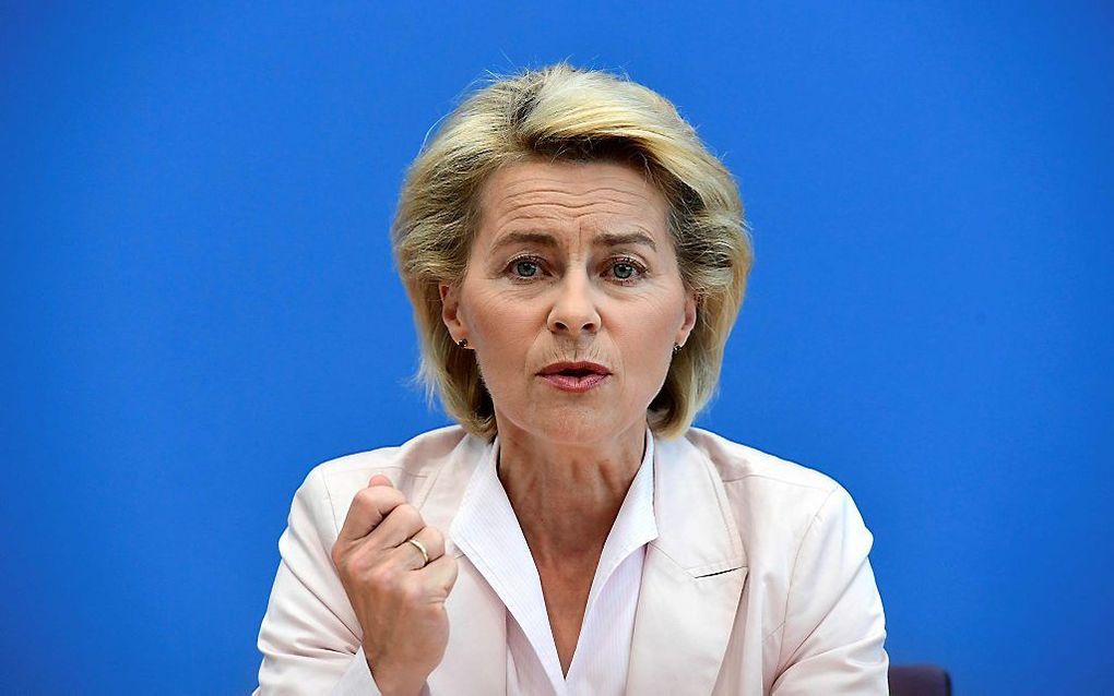 Von der Leyen. beeld AFP