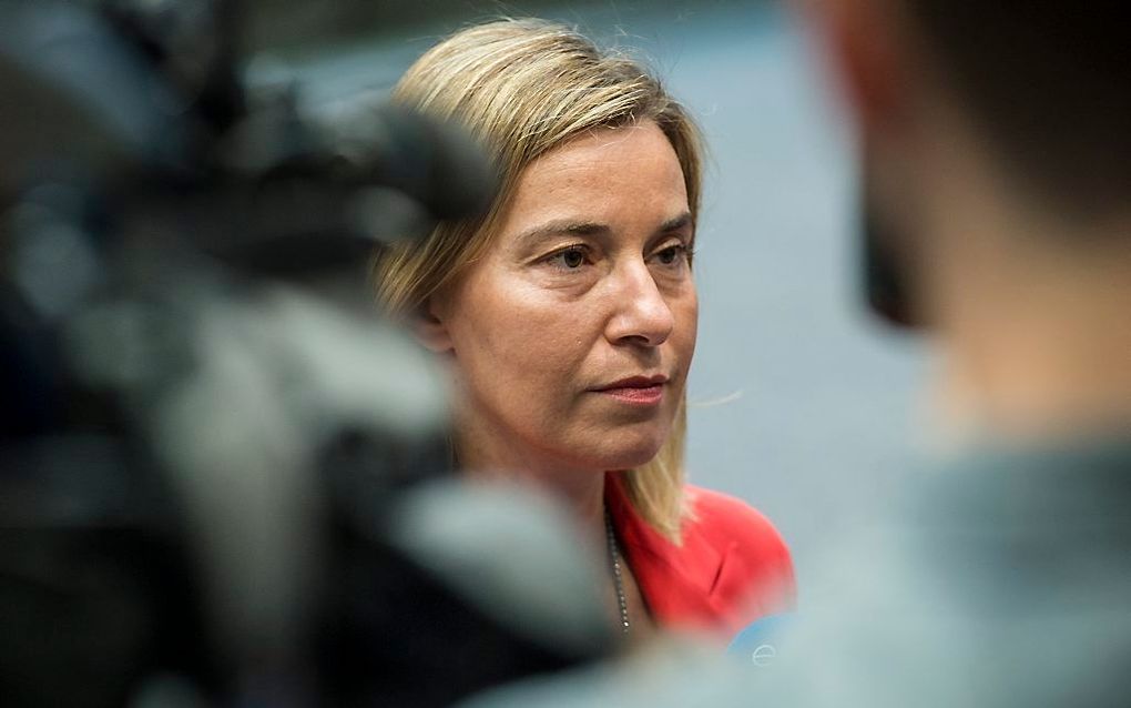 Mogherini. Beeld ANP