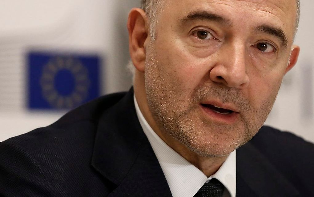 EU-commissaris Pierre Moscovici (Belastingen). beeld ANP