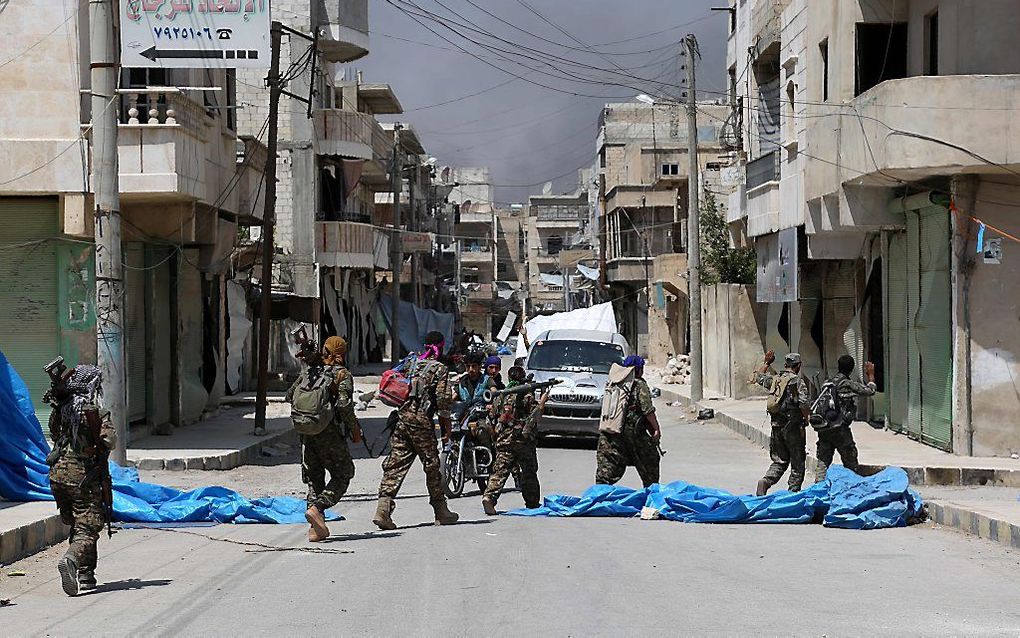 Manbij. beeld AFP