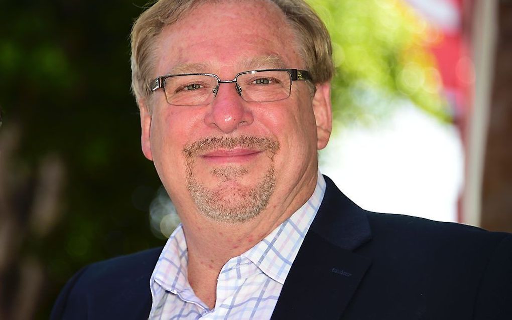 Rick Warren, voorganger van de Saddle Back Church in Lake Forest, Californië. beeld AFP