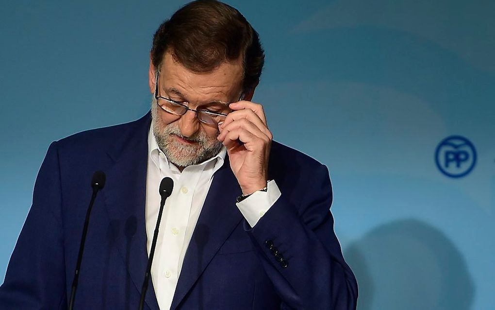 Rajoy. beeld AFP