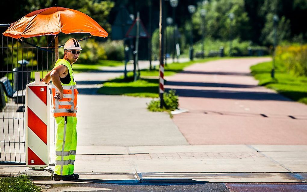 Het blijft warmterecords regenen in de maand september. beeld ANP