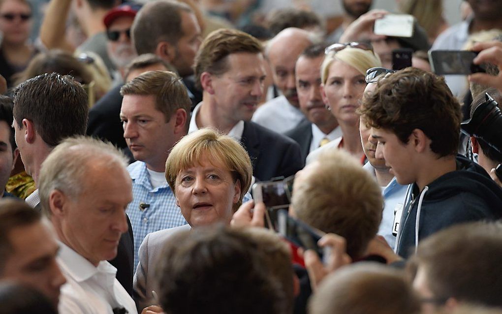 Merkel. Beeld AFP