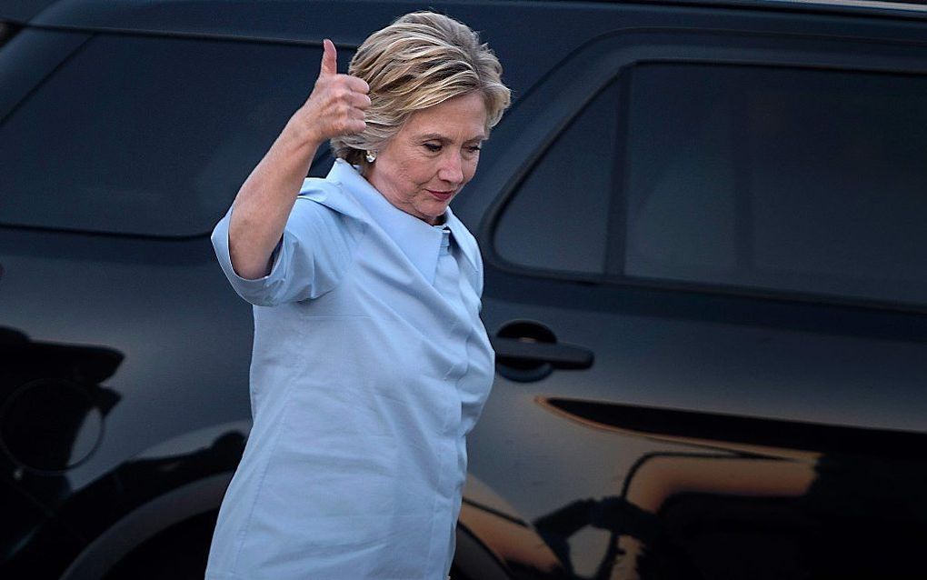 Clinton. beeld AFP