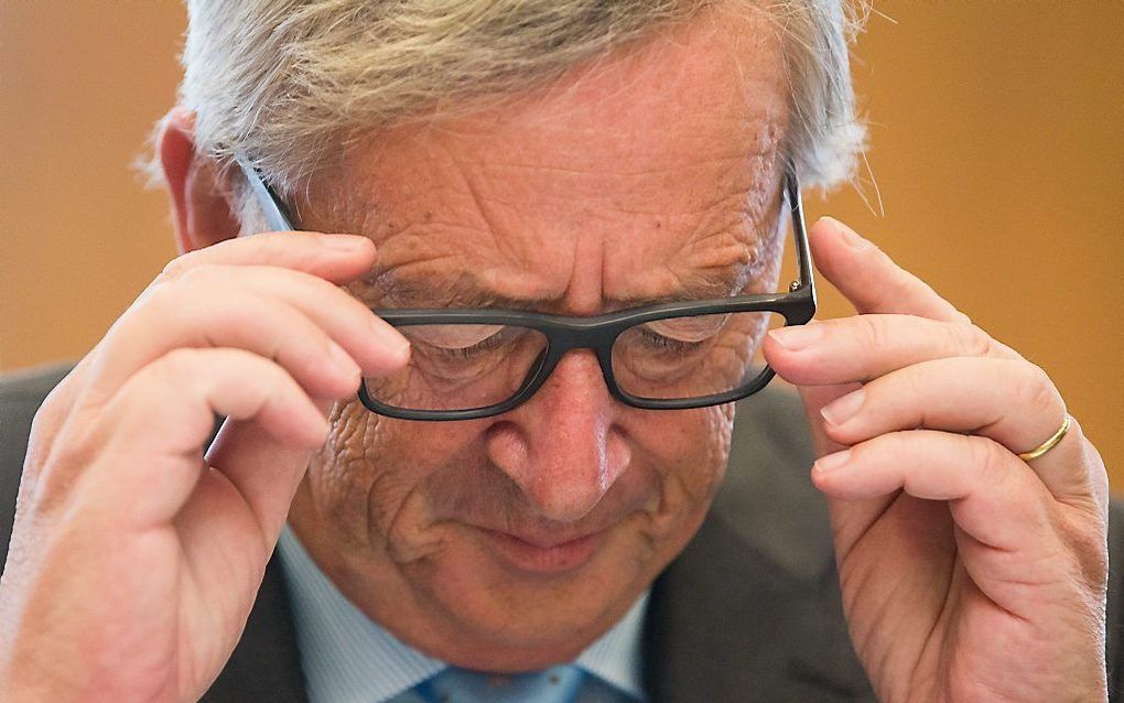 Juncker. beeld EPA