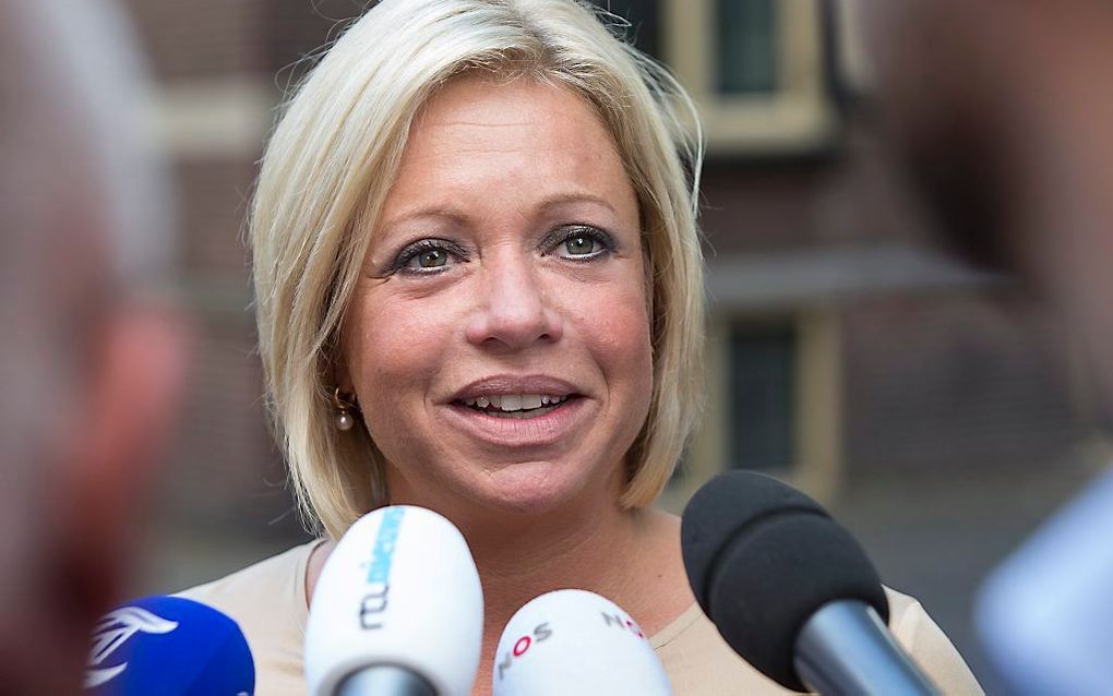 Minister Jeanine Hennis-Plasschaert van Defensie. beeld ANP