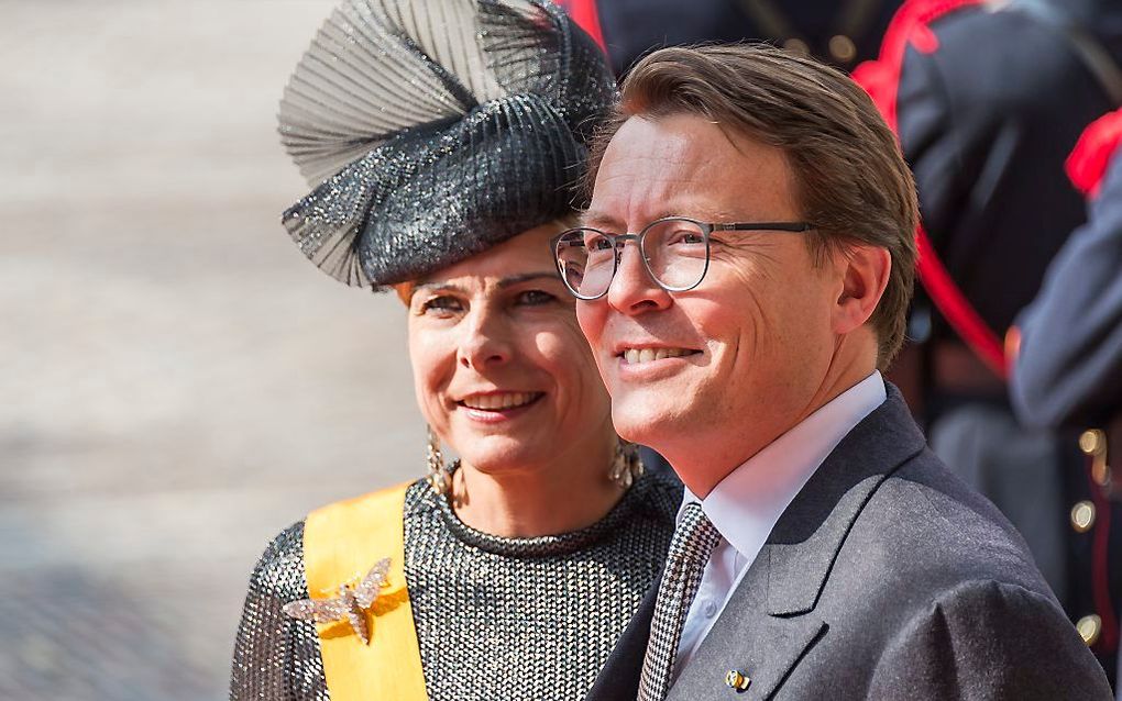 Prins Constantijn en prinses Laurentien. beeld ANP