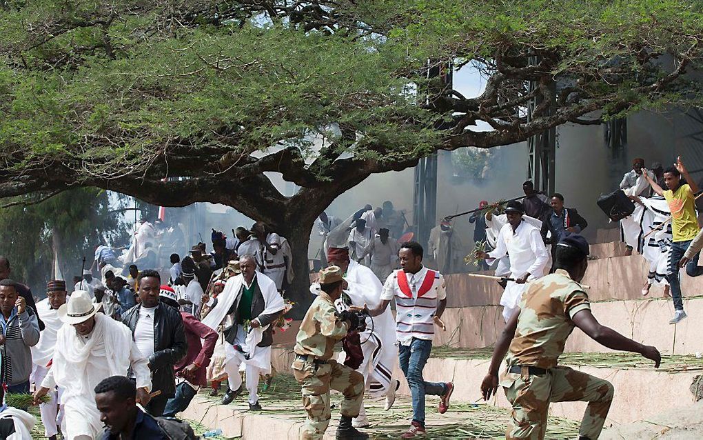 Onrust in Ethiopië. beeld AFP