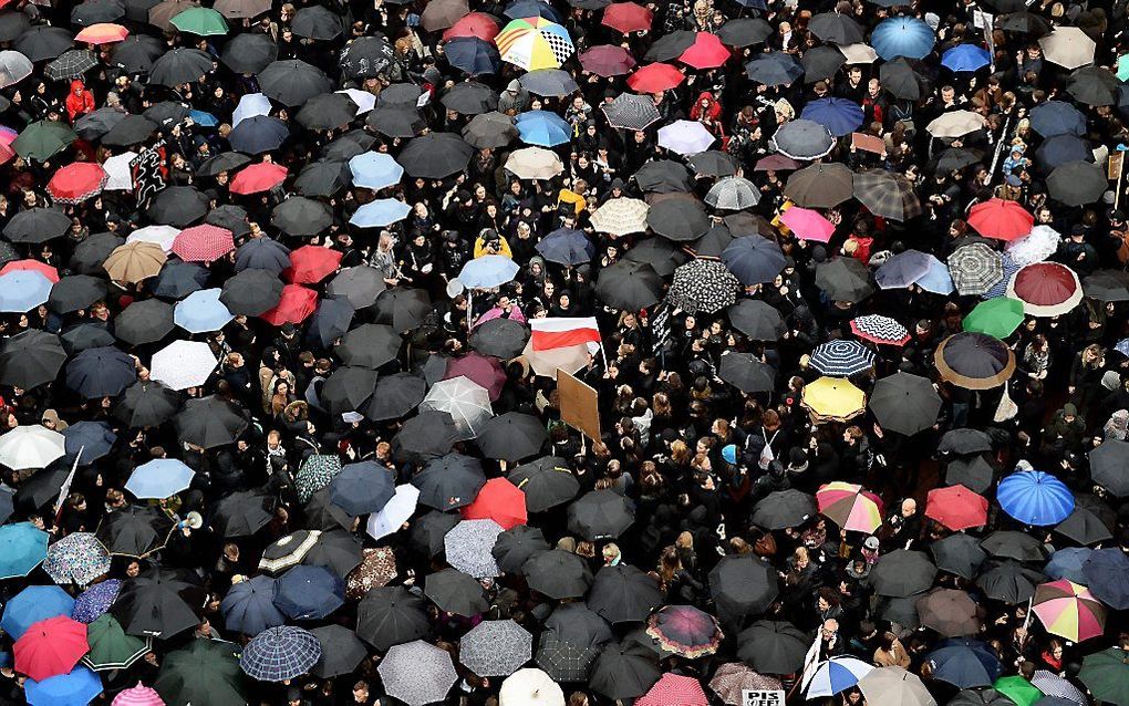 Polen krijgt waarschijnlijk toch geen strengere abortuswet.  beeld AFP