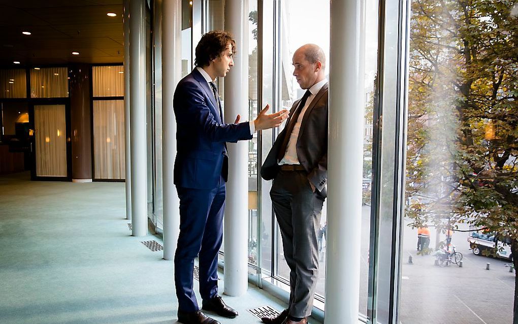 Klaver en Samsom. beeld ANP