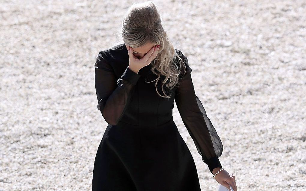 Cindy Pellegrini verloor door de aanslag in Nice zes familieleden. beeld AFP