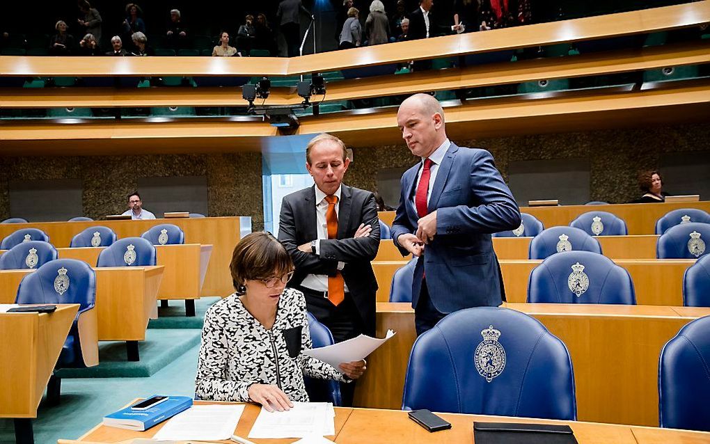 Dik, Segers en Van der Staaij. beeld ANP