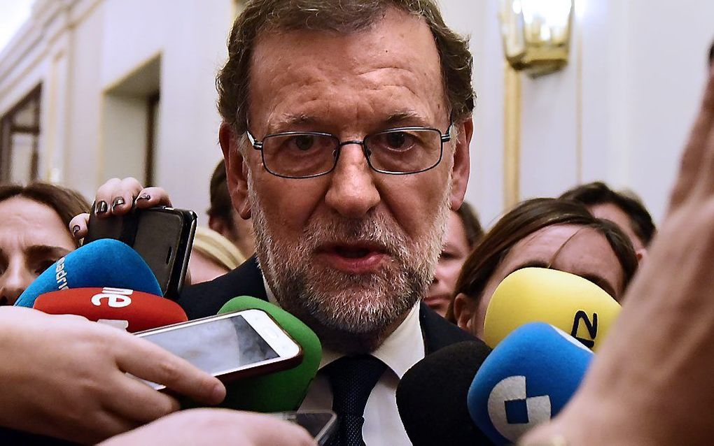 Rajoy. beeld AFP