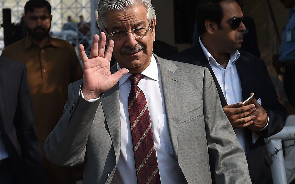 Khawaja Asif. beeld AFP