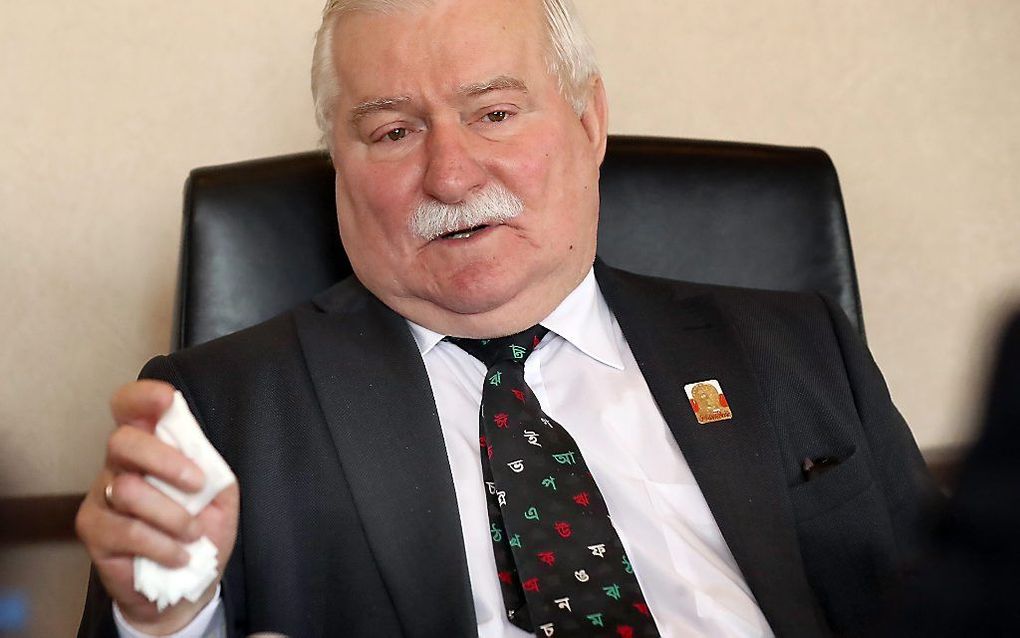 Walesa. beeld EPA