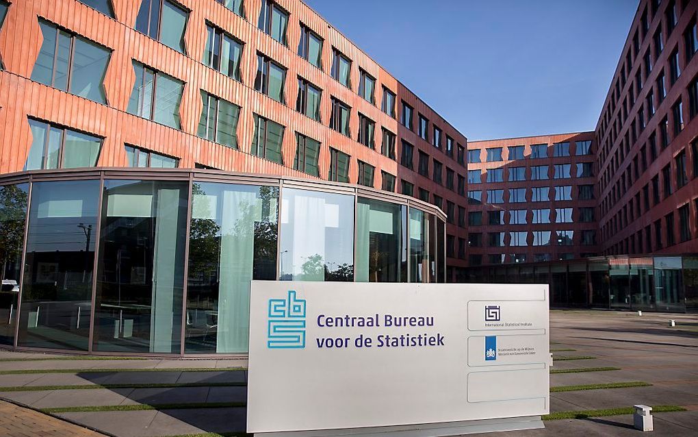 Exterieur van het Centraal Bureau voor de Statistiek (CBS). beeld ANP