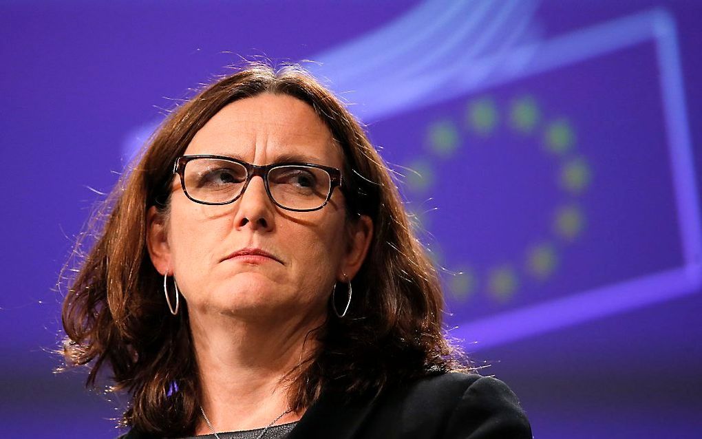 Cecilia Malmström. beeld EPA