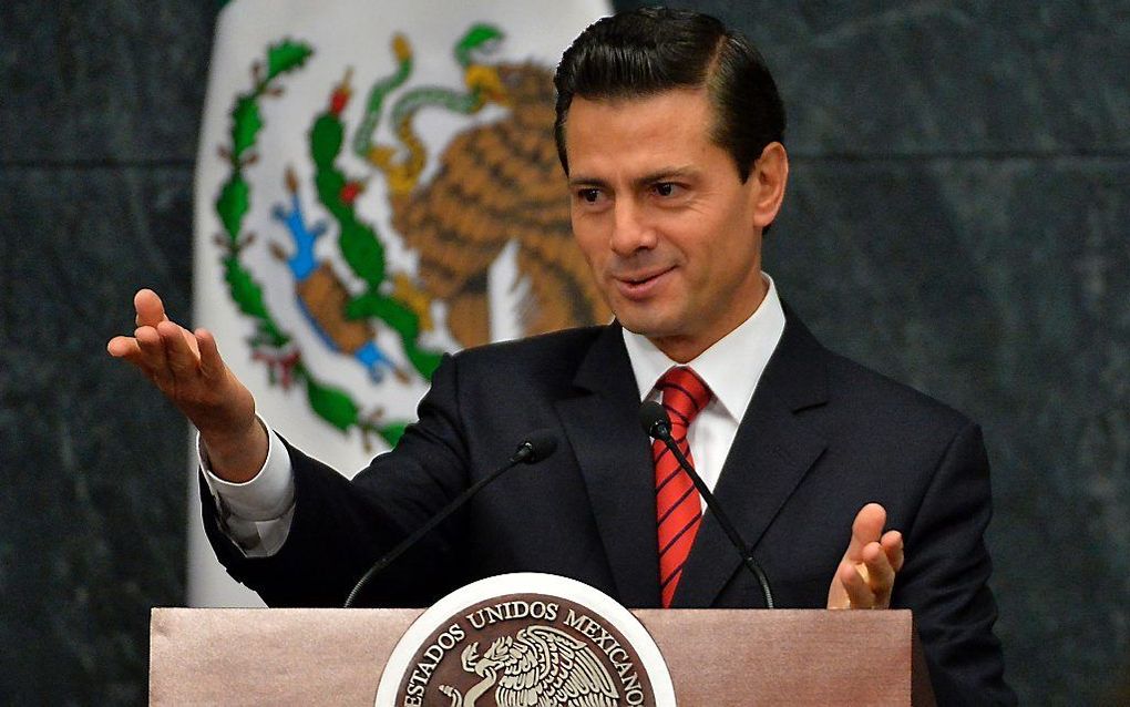 De Mexicaanse president Enrique Peña Nieto. beeld AFP