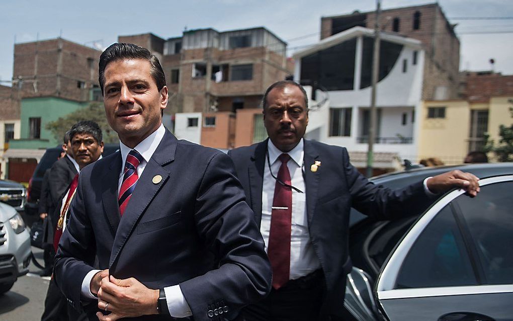 De Mexicaanse president Enrique Peña Nieto. beeld AFP