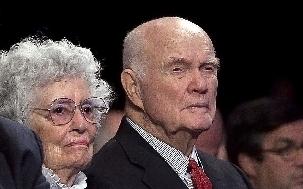 John Glenn. beeld AFP