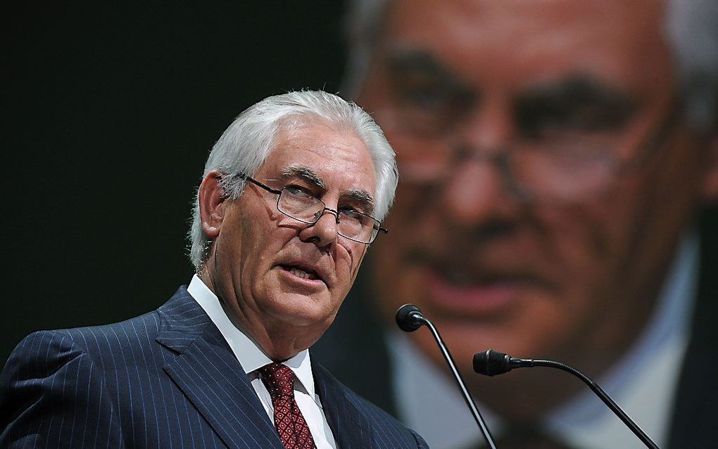 Tillerson. beeld AFP