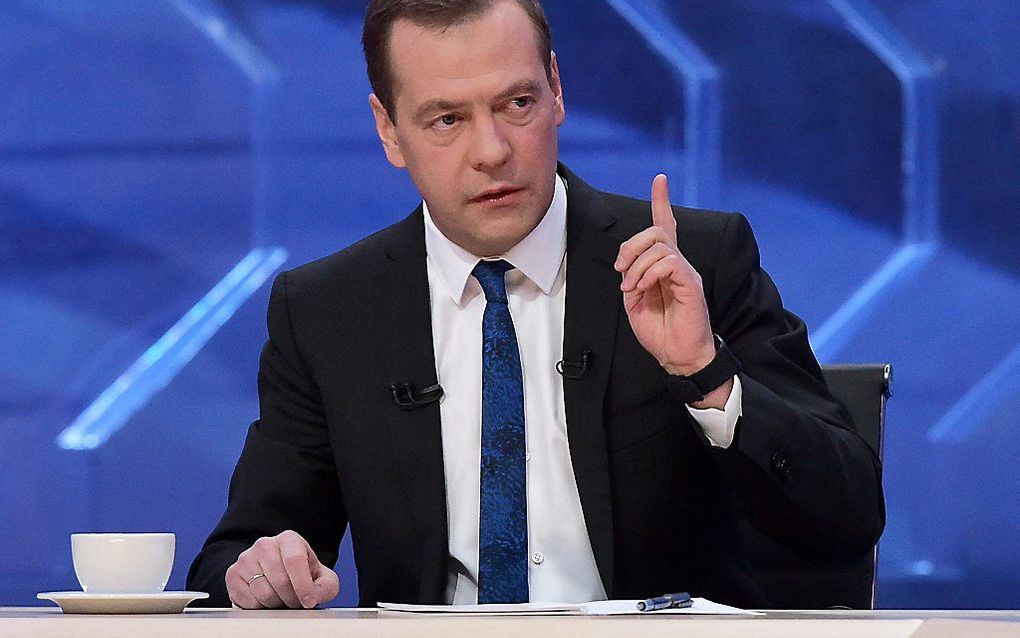 Medvedev. beeld EPA