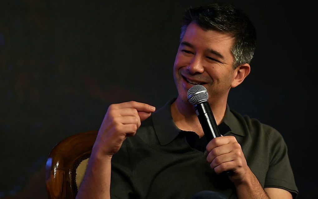 Travis Kalanick. beeld AFP