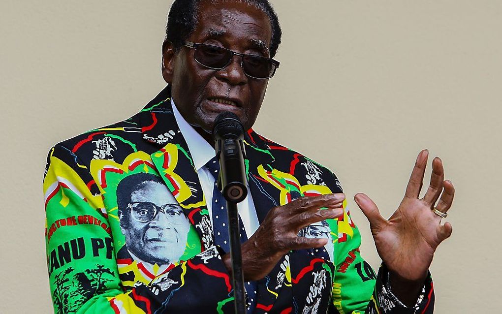 Mugabe. beeld AFP