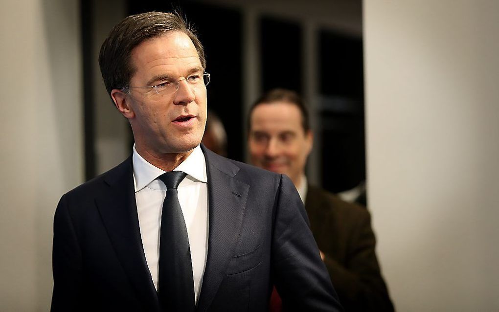 Premier Rutte. beeld ANP