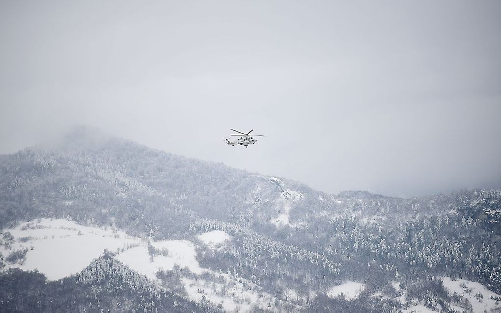 Reddingshelikopter in Italie. beeld AFP