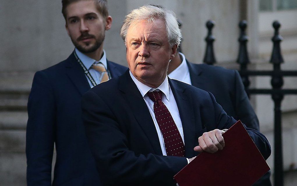 David Davis. beeld AFP