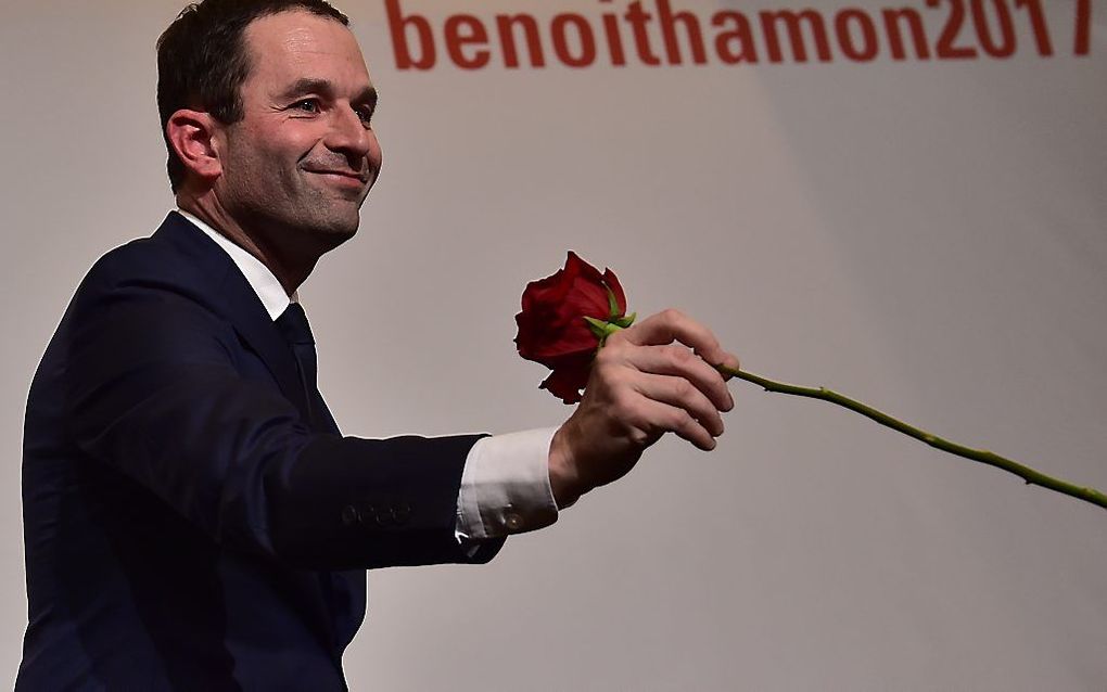 Hamon. beeld AFP